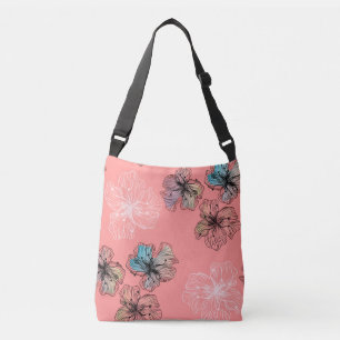 Bolsa Ajustável Flores sem esboços, flores abstrato modernas