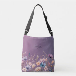 Bolsa Ajustável Flores Silvestres Pastel Delicadas Primavera Perso