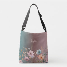 Bolsa Ajustável Flores Silvestres Pastel Primavera Personalizar Gr