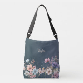 Bolsa Ajustável Flores Silvestres Pastel Primavera Personalizar Gr