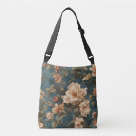 Bolsa Ajustável Flores Vermelhos Esforçadas, Brancas e Corais Esma