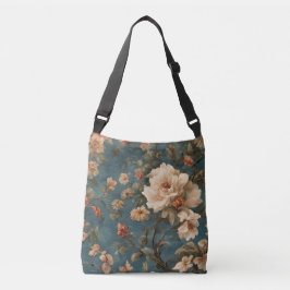 Bolsa Ajustável Flores Vermelhos Esforçadas, Brancas e Corais Esma