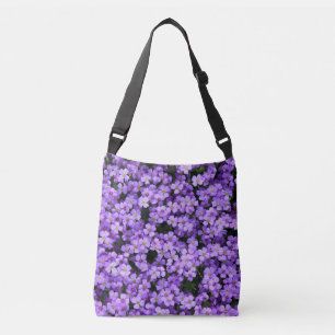 Bolsa Ajustável Flores Violetas