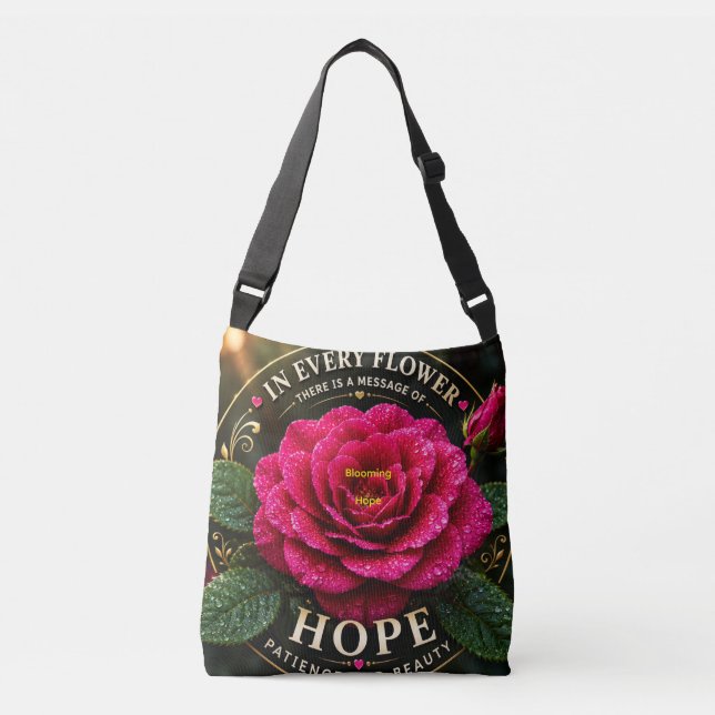 Bolsa Ajustável Florescente Esperança (Frente)