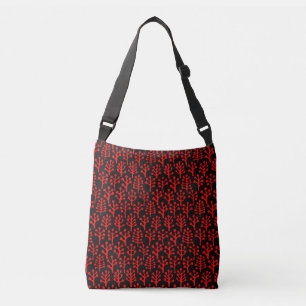 Bolsa Ajustável Floresta 230823 - Vermelho em Preto