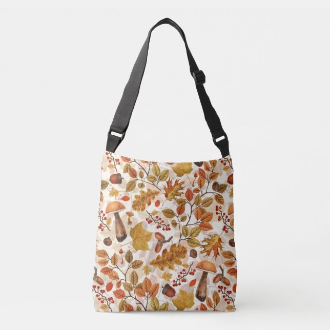 Bolsa Ajustável Floresta automática em branco (Frente)