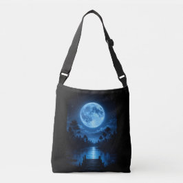 Bolsa Ajustável Floresta Celestial Iluminada pela Lua Estética