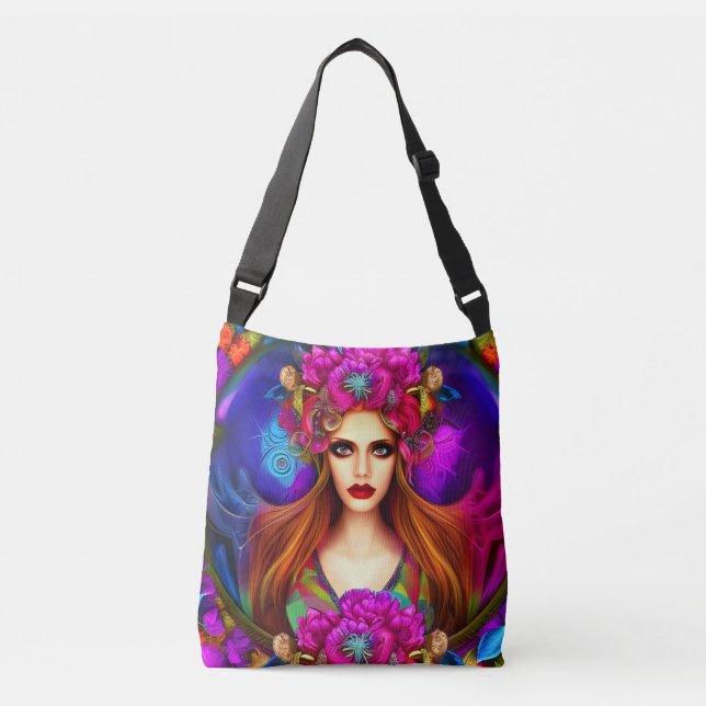 Bolsa Ajustável Flower Fairy Queen (Frente)