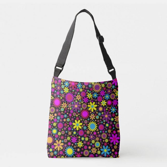 Bolsa Ajustável Flower Power (Frente)