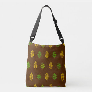 Bolsa Ajustável Folhas Castanhas, Douradas e Verdes