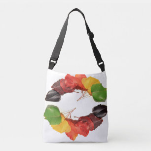 Bolsa Ajustável folhas coloridas caídas