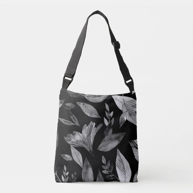 Bolsa Ajustável Folhas de cor aquosa 9 (Frente)