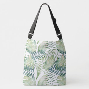 Bolsa Ajustável Folhas de palmeira tropicais verdes