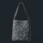 Bolsa Ajustável Folhas e Berries - Castanho Escuro, Scarf Tan<br><div class="desc">Um bolsa do ombro,  concebido com um padrão castanho-folha e cor castanho-bronzeada</div>