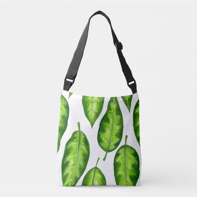 Bolsa Ajustável Folhas tropicais (Frente)