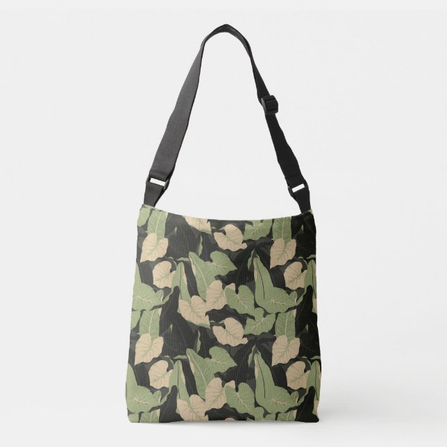 Bolsa Ajustável Folhas Tropicais (Frente)