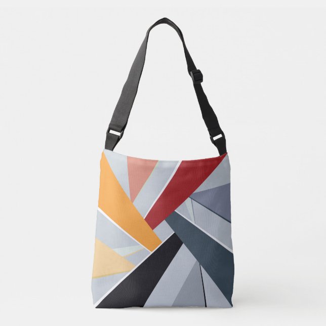 Bolsa Ajustável Forma Geométrica abstrato 2 (Frente)