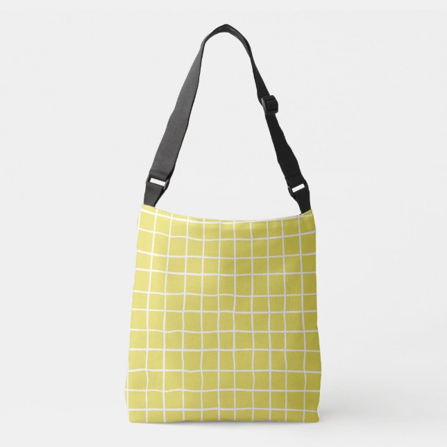 Bolsa Ajustável Formas de Tinta Desenhada na Mão da Tendy (Frente)
