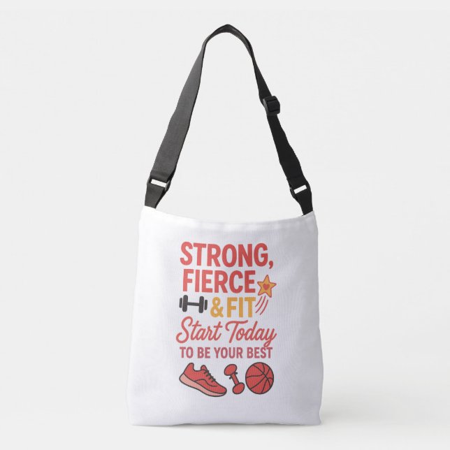 Bolsa Ajustável Forte e Ajustado Gym Bag (Frente)