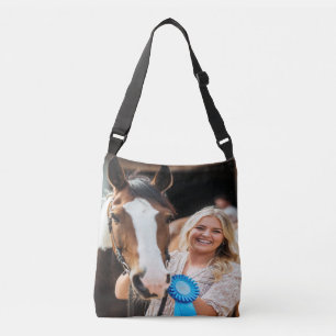 Bolsa Ajustável Foto de Cavalo de Exposição de Gado Personalizada