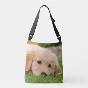 Bolsa Ajustável Foto do cão Cachorro Cachorro - ouro Retriever Cu