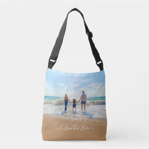 Bolsa Ajustável Foto e texto personalizados - Design único