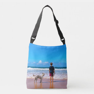 Bolsa Ajustável Foto Personalizada - Seu Próprio Design - Eu Amo 