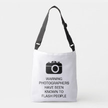 Fotógrafos Avisam Pessoas Flash Camisa Engraçada