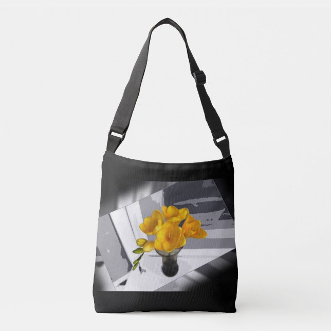 Bolsa Ajustável Freesia amarela (Frente)