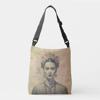Bolsa Ajustável Frida Rose Crown - Arte Rústica