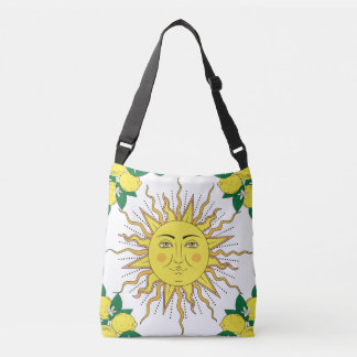Bolsa Ajustável Frutas Tropicais De Limão, Face Solar.