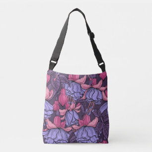 Bolsa Ajustável Fúcsia em rosa e violeta