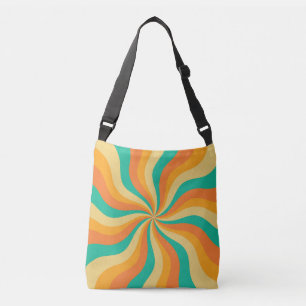 Bolsa Ajustável Fundo Colorido Retroativo dos anos 70