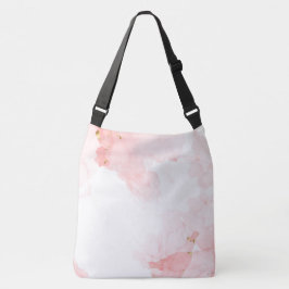 Bolsa Ajustável Fundo de Cores d'Água Rosa Suave