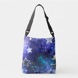 Bolsa Ajustável Fundo de Espaço com Estrelas
