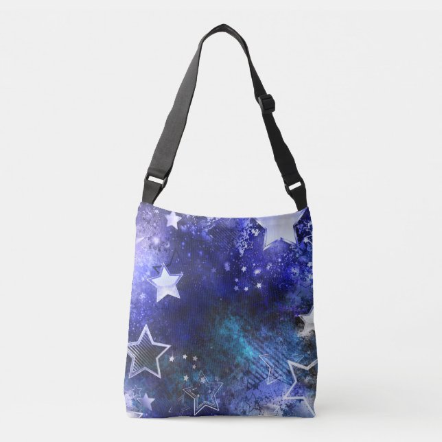 Bolsa Ajustável Fundo de Espaço com Estrelas (Frente)