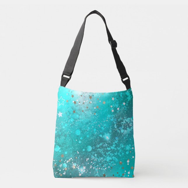 Bolsa Ajustável Fundo do Mint Turquoise Foil (Frente)