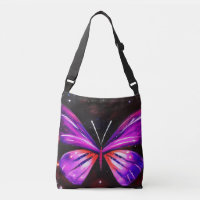 Fundo preto da borboleta Celestial