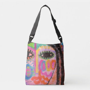 Bolsa Ajustável Funky Abstrato Art
