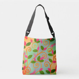 Bolsa Ajustável Funky Abstrato Floral