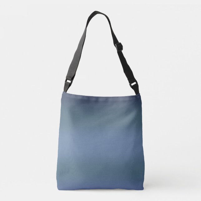 Bolsa Ajustável Galáxia de Aquarela azul moderna (Verso)