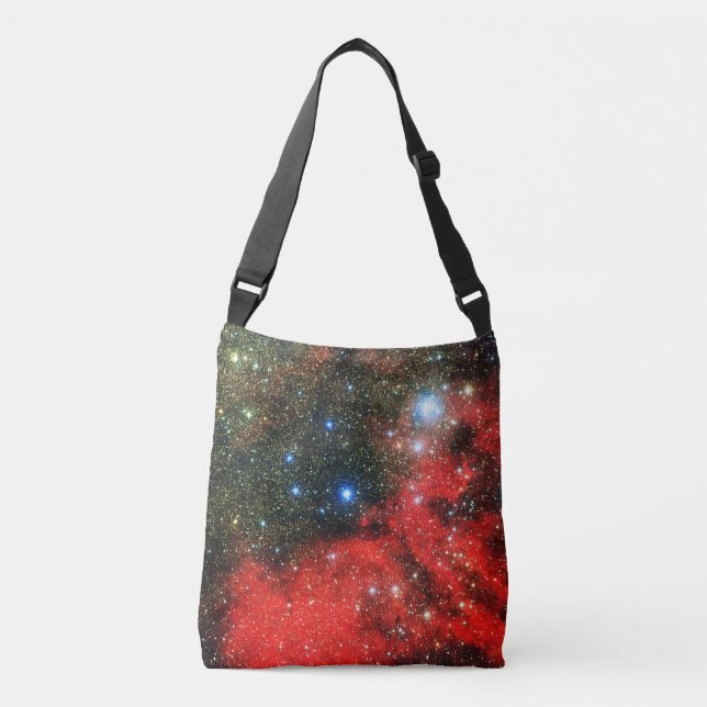 Bolsa Ajustável Galáxia Dourada de queda (Frente)