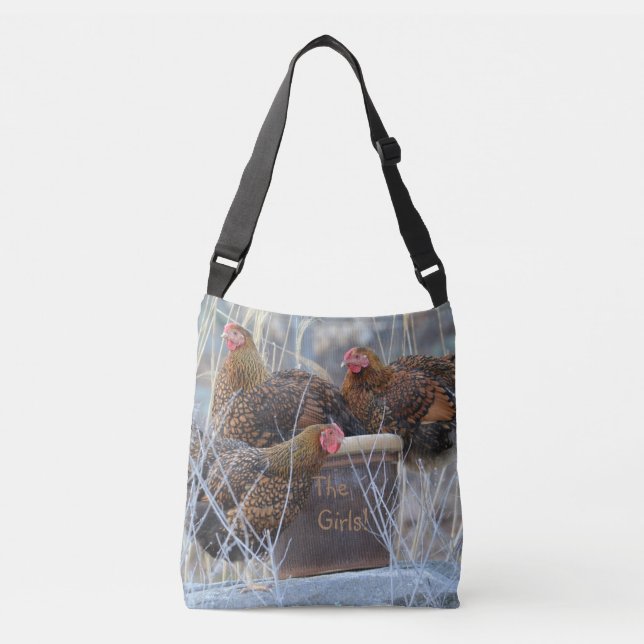 Bolsa Ajustável "Galinha das meninas" (Frente)