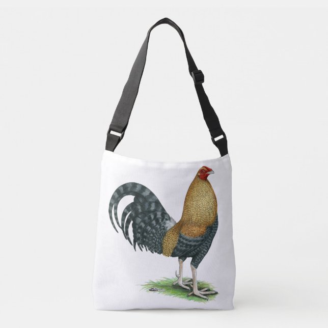 Bolsa Ajustável Galo de combate: Dom ou Crele (Frente)