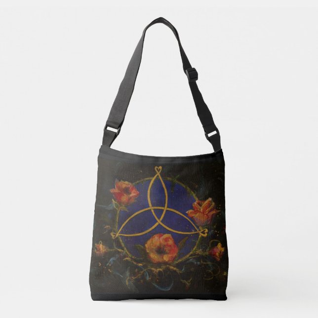 Bolsa Ajustável Garden Night Knot Irish Maureen Girard (Frente)