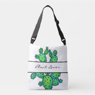 Bolsa Ajustável Garganta Cactus De Aquarela