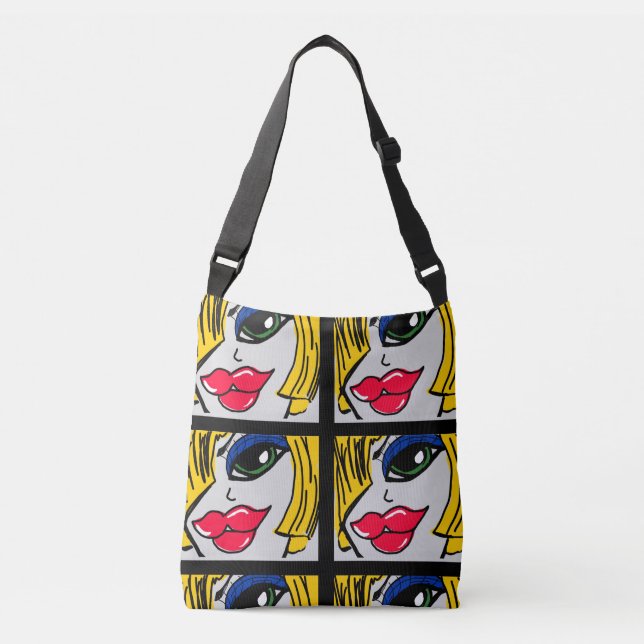 Bolsa Ajustável Garota Fofa  (Frente)