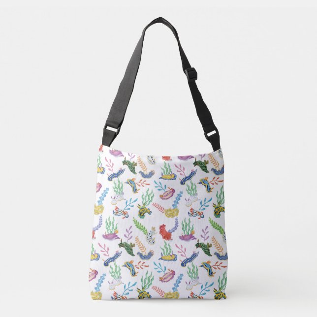 Bolsa Ajustável Gathering of Nudibranchs | Ocean Art Design (Frente)