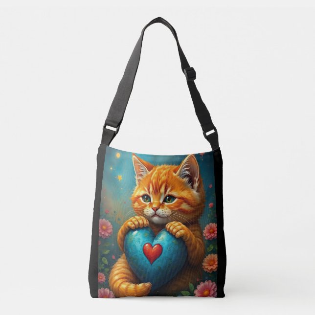 Bolsa Ajustável Gatinho de amor (Frente)