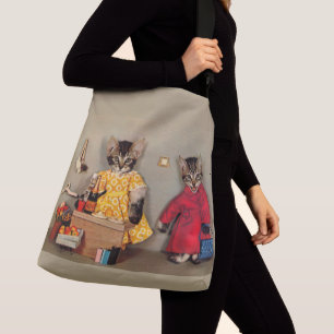 Bolsa Ajustável gatinho do gatinho do gato malhado da compra e do